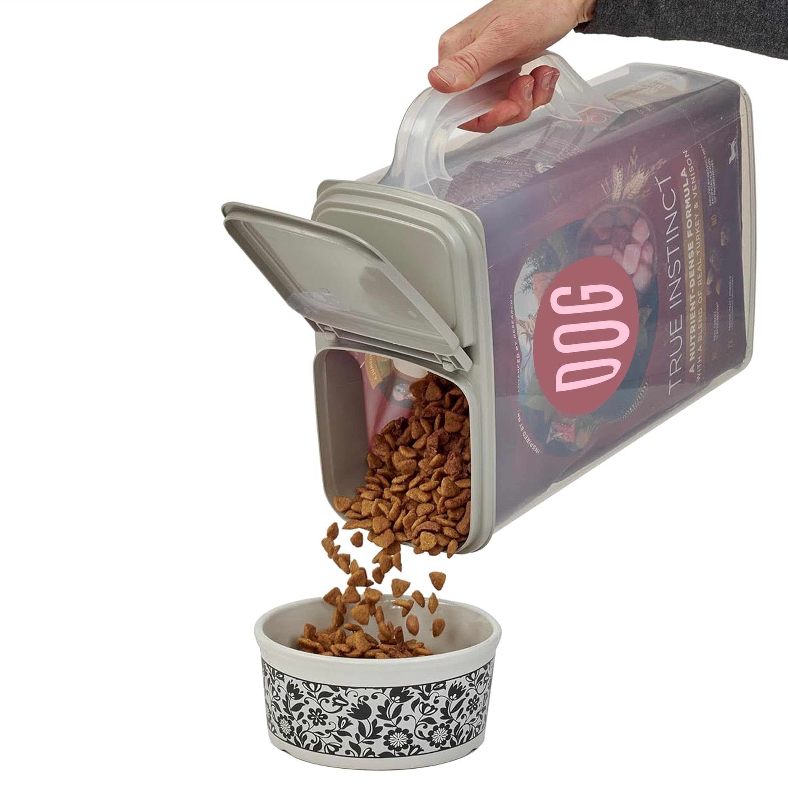 Pet Supplies : Buddeez Pet Food Storage Container - 8 Quart